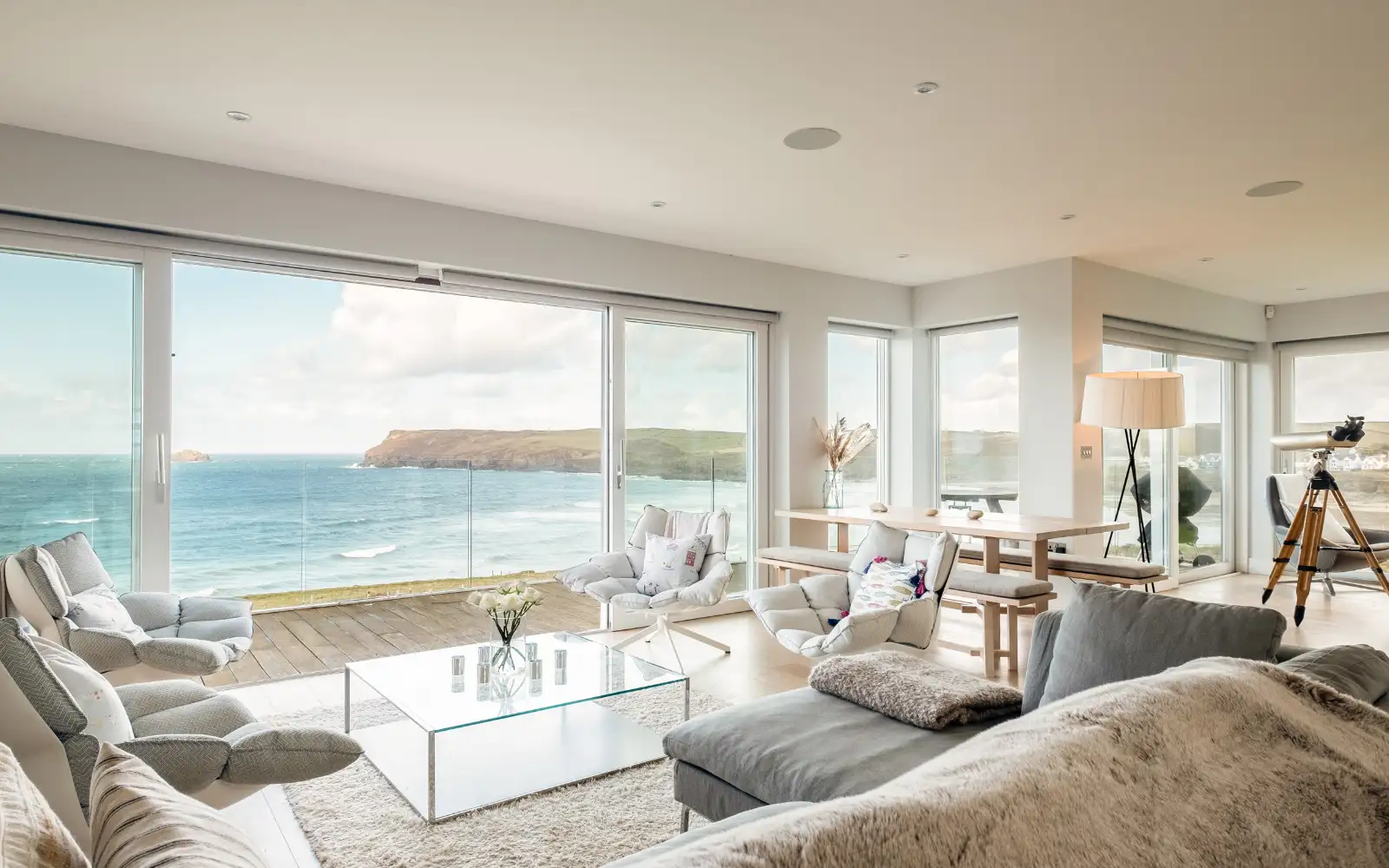 Stunning views from Seascapes, Polzeath, Cornwall